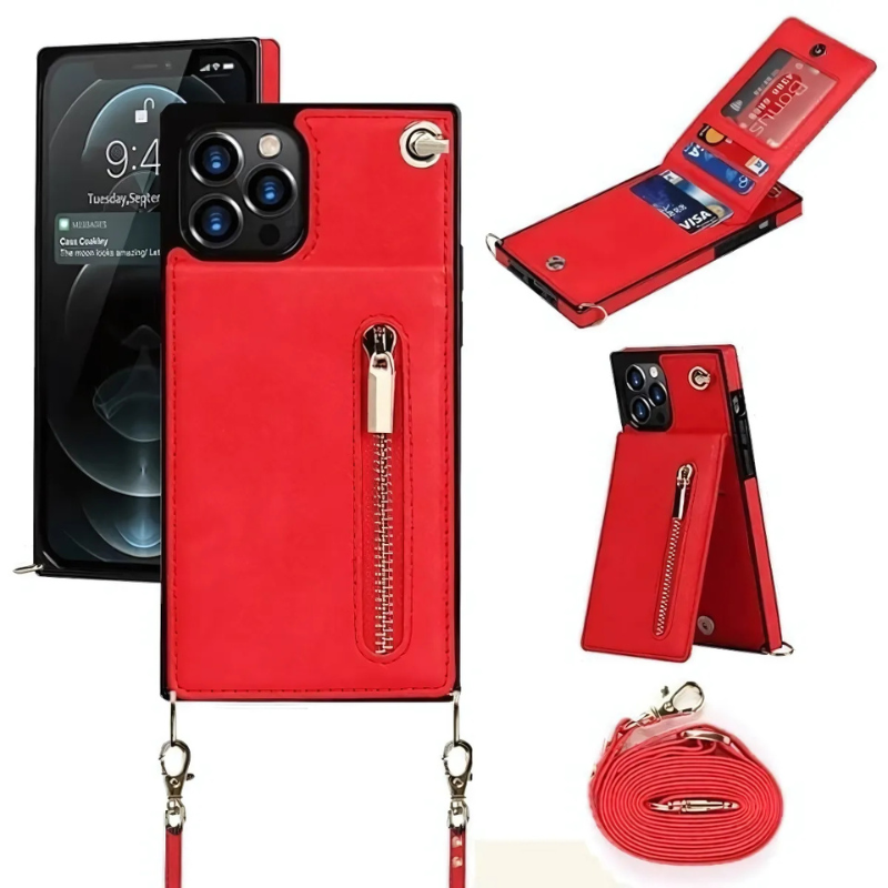Icone™ PhoneWallet: CrossBody Puhelin Kotelo Lompakko Ja Korttikotelo