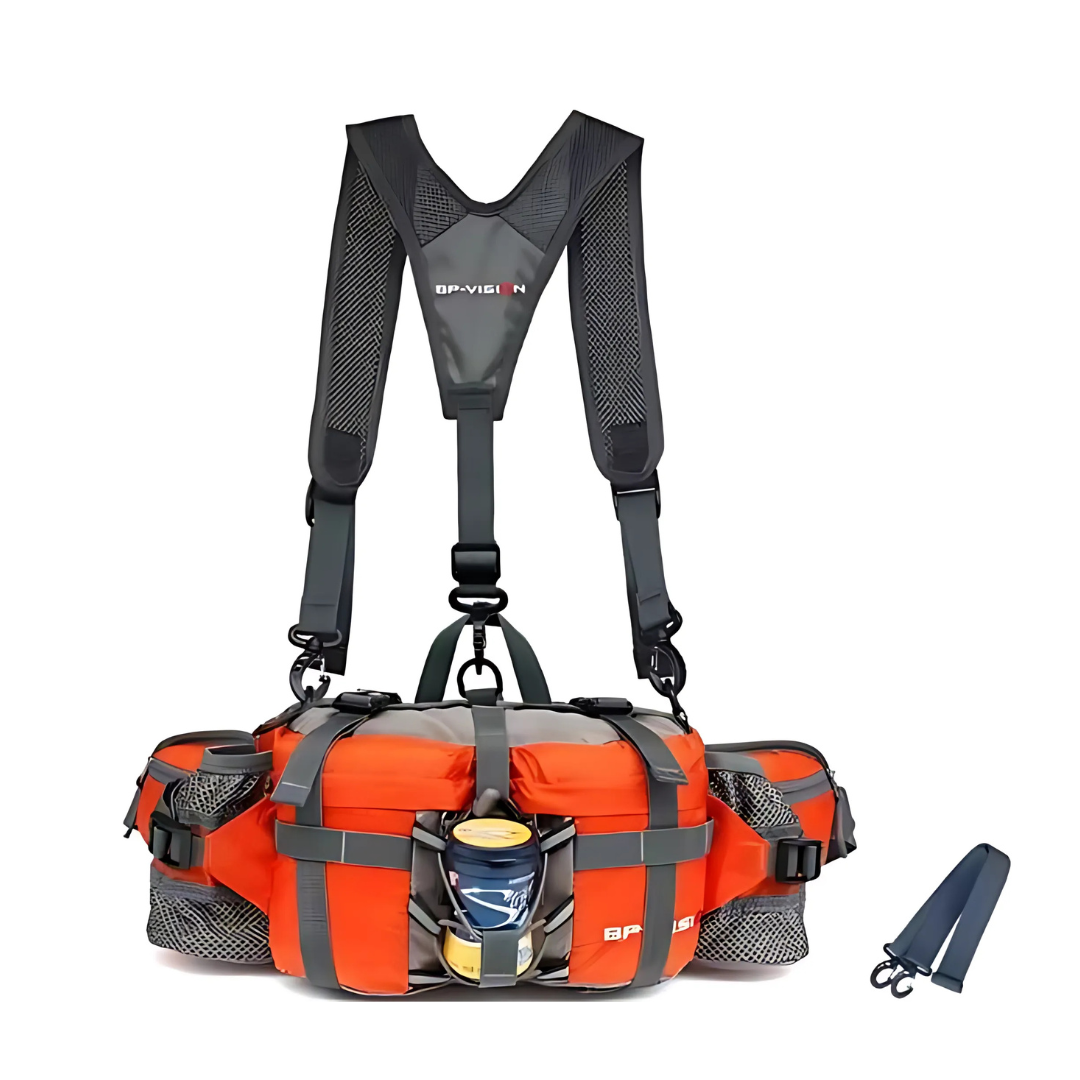 Icone™ AdventureBag: Monitoiminen Ulkoilu Seikkailu Gear Laukku
