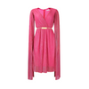 Icone™ ElegantDress: V-Aukkoinen Naisten Elegantti Mekko Vyöllä