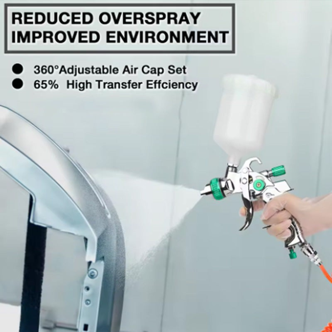 Globetrek° SprayPro: HVLP Ammattimainen Maali Ruisku Työkalu Set