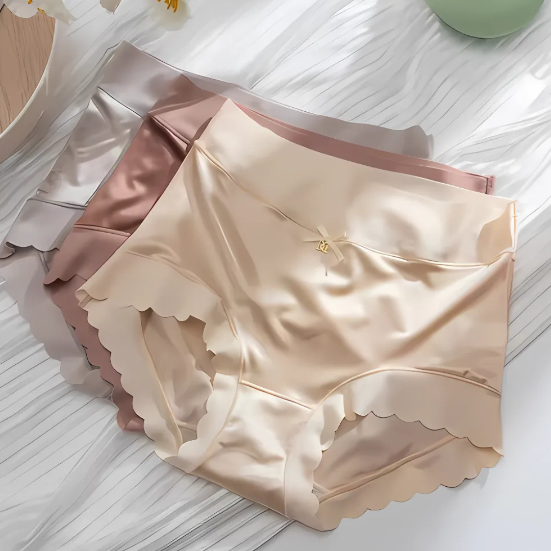 Icone™ WomensUnderwear 1+1 ILMAISEKSI: Korkea Vyötärö Hengittävä Naisten Alusvaatteet