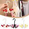 GlideHold® HangerHooks: 360° Kääntyvä 6 Kynsi Koukku Vaatekaapin Järjestelijä Ripustin