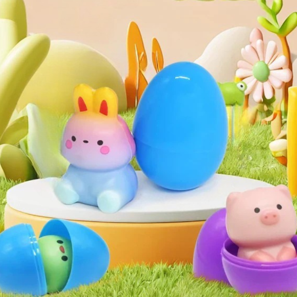 Kletshuts™ EggsSuprise: Pääsiäisen Yllätys Munat Purista Leluja
