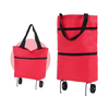 Icone™ GroceryBag 1+1 ILMAINEN: Suuri Kapasiteetti Ostoskassi Taitettavilla Pyörillä