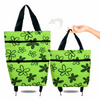 Icone™ GroceryBag 1+1 ILMAINEN: Suuri Kapasiteetti Ostoskassi Taitettavilla Pyörillä