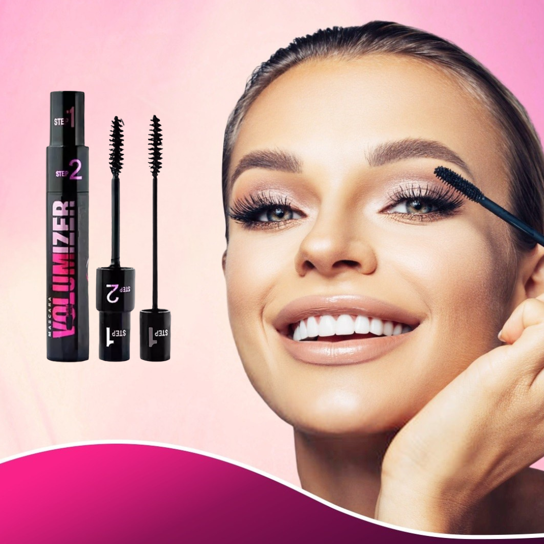 VolumizingMascara 1+1 ILMAINEN - Volyymia Antava Ja Pitkäkestoinen Vedenkestävä Ripsiväri