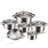 Globetrek° CookingSet: 12-Osainen Ruostumattomasta Teräksestä Valmistettu Keittiövälineet