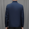 Icone™ CasualJacket: Seisova Kaulus Rento Vetoketju Miesten Takki