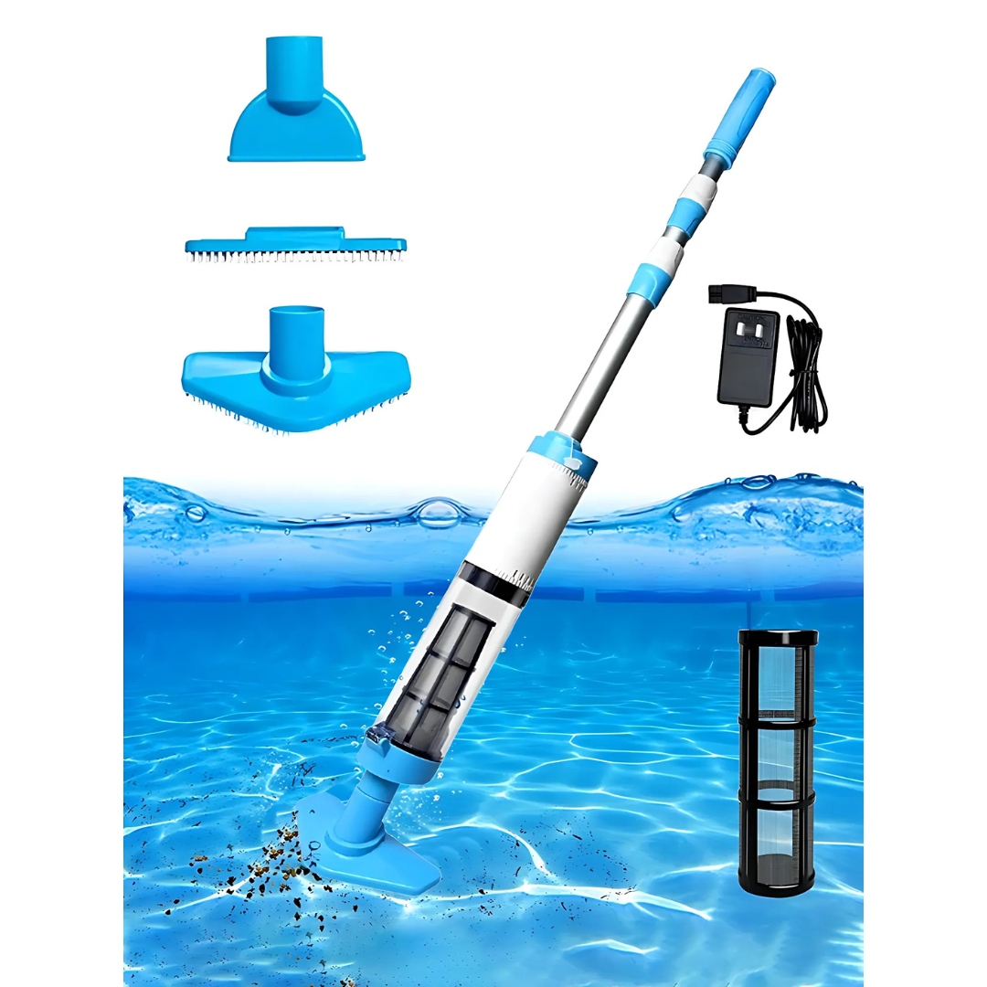 Cleaner Pro° PoolCleaner: Ladattava Käsikäyttöinen Uima-Altaan Imuri Puhdistusaine