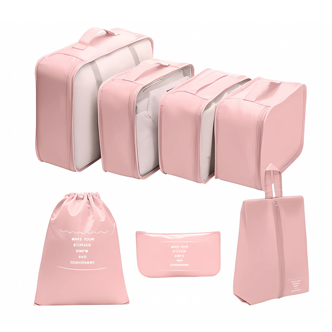 Icone™ TravelOrganizer 1+1 ILMAINEN: Vedenpitävä Matkalaukku Järjestelijä Setti