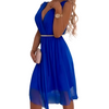 Icone™ ElegantDress: V-Aukkoinen Naisten Elegantti Mekko Vyöllä