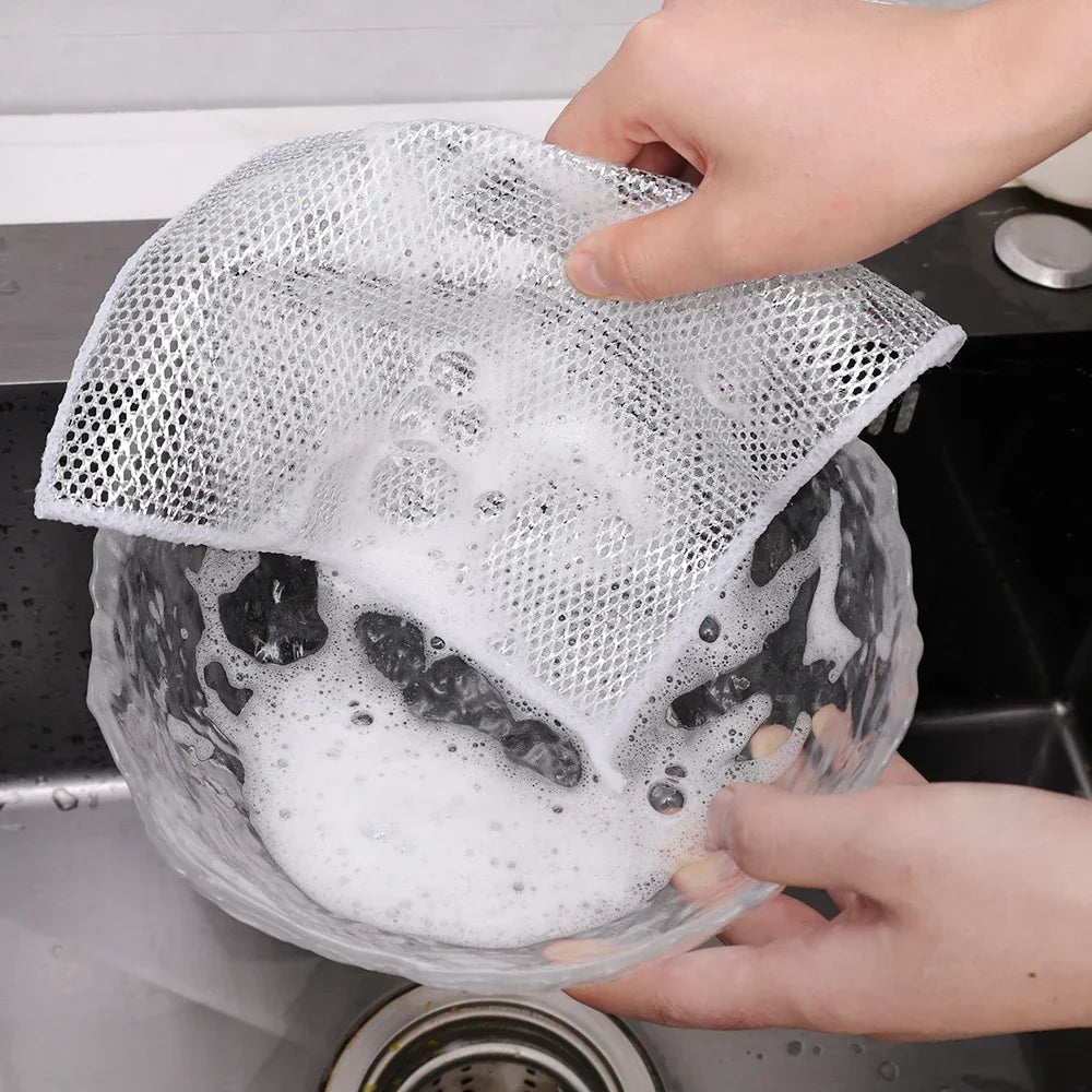 Cleaner Pro° ScrubPad: Monikäyttöinen Lanka Astianpesu Tyyny