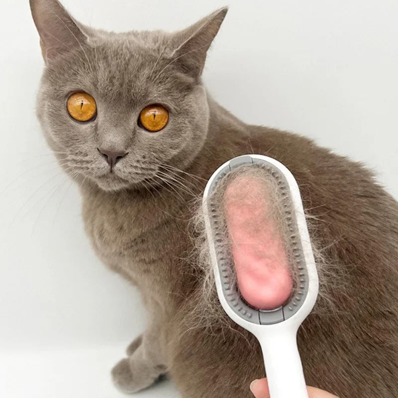 DogCatFri™ GroomingBrush 1+1 ILMAINEN: Lemmikkien Karvanpoistaja Ja Hierontaharjan