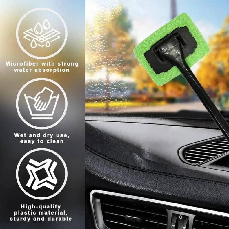 Cleaner Pro° WindshieldCleaner 1+1 ILMAINEN: Mikrokuituinen Auton Ikkunan Puhdistusaine