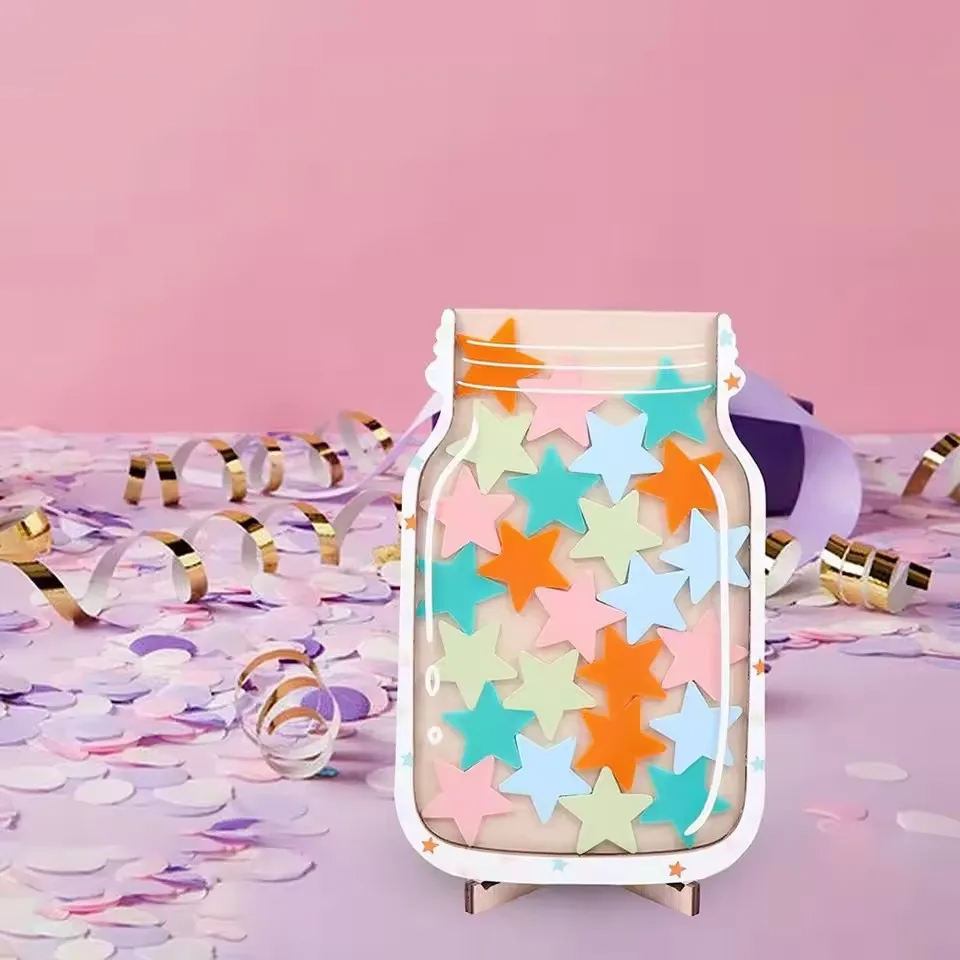 Kletshuts™ FunJar 1+1 ILMAINEN: Hauska Opettajille Ja Vanhemmille Palkkio Purkki Lapsille
