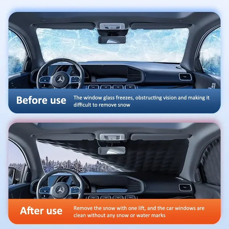 CarCover - Kaikki Sää Magneettinen Auto Tuulilasin Kansi