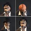 SkeletonMask: Realistinen Pelottava Luuranko Halloween-Naamio Asu