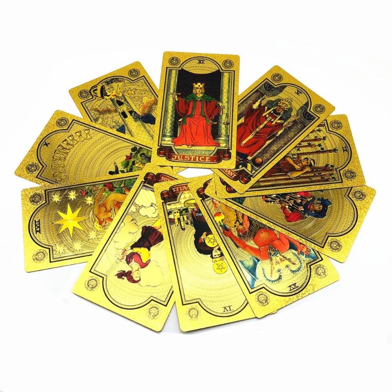 TarotCards - Mystiset Kultaiset Tarot Kortit