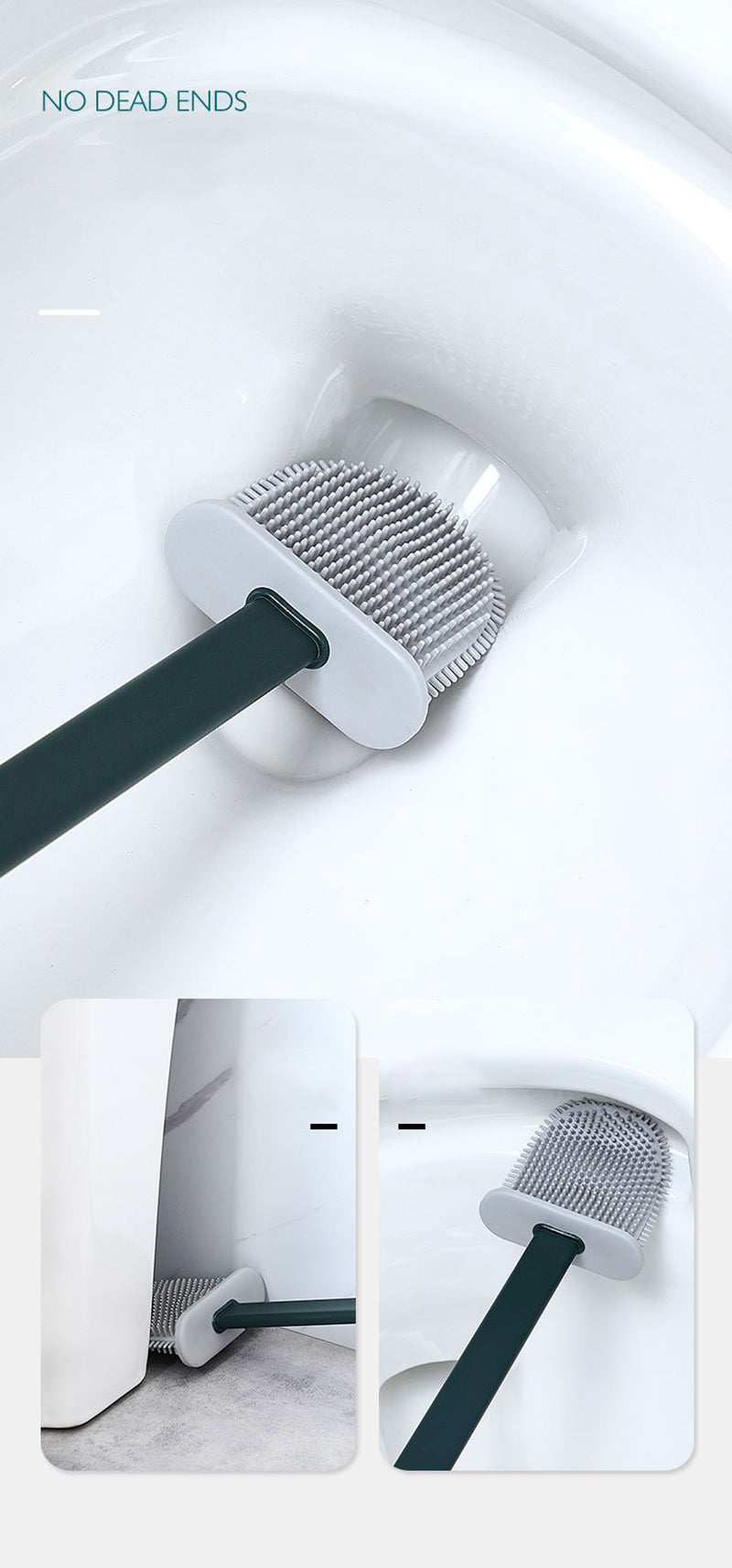 Cleaner Pro° Brush - Silikoni WC- Harja