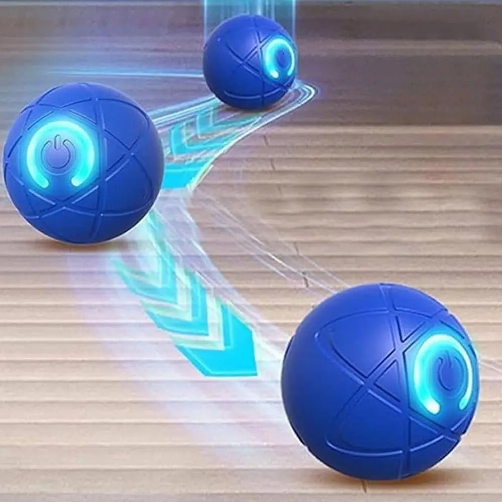 DogCatFri™ InteractiveBall:  Ladattava Interaktiivinen Lemmikkilelu Pallo