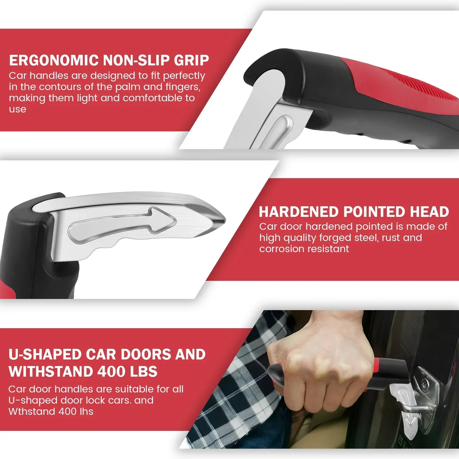 EmergencyTool 1+1 ILMAINEN - Auto Support Ja Hätäpoistumistyökalu