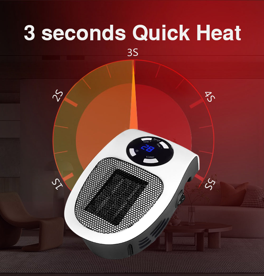HeaterFan - Kannettava Sähkölämmittimen Tuuletin