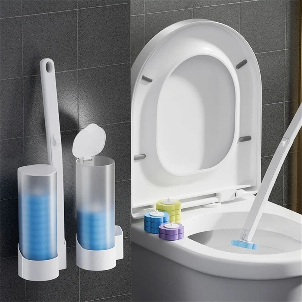 Cleaner Pro° ToiletCleaner: Kertakäyttöinen WC-Harjan Päätyjen Puhdistussetti