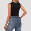 Icone™ TankTop 1+1 ILMAINEN: Naisten Neliökauluksinen Hihaton Tankkitoppi