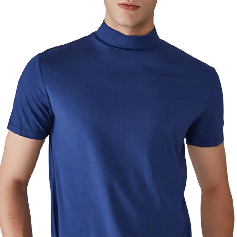 Icone™ FitShirt 1+1 ILMAISEKSI: Miesten Hoikka Sopiva Korkea Niska Rento Paita