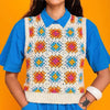 CrochetCards: Neliö Neulominen Virkattu Opas Kortit Set