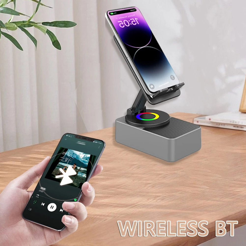 Holder360° PowerSpeaker: 3-in-1 Puhelinteline Bluetooth-Kaiutin Ja Kannettava Varavirtalähde