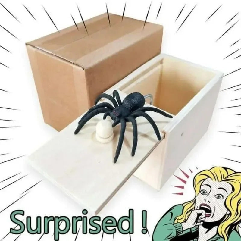 SpiderBox - Hämähäkki Pelästyttää Kepponen Laatikko