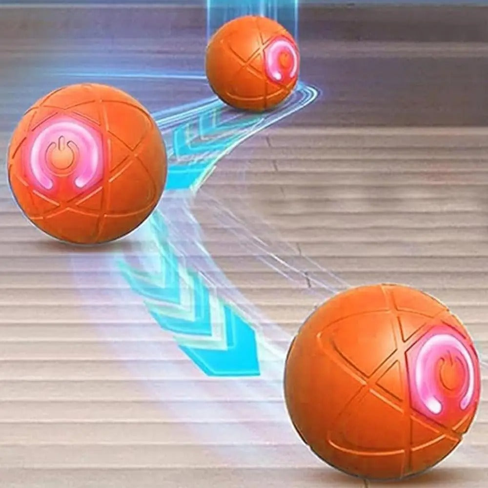 DogCatFri™ InteractiveBall:  Ladattava Interaktiivinen Lemmikkilelu Pallo