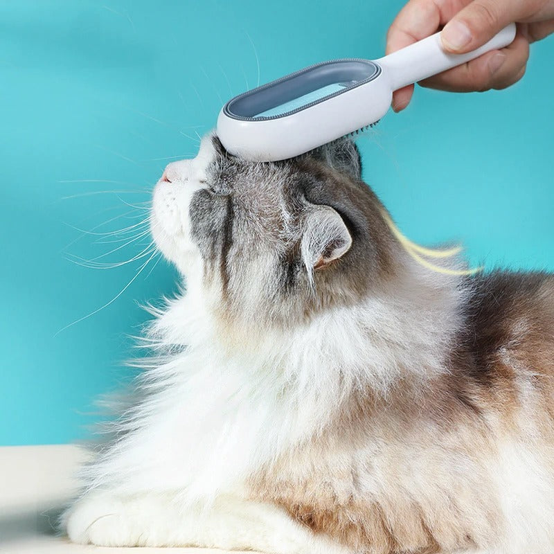 DogCatFri™ GroomingBrush 1+1 ILMAINEN: Lemmikkien Karvanpoistaja Ja Hierontaharjan