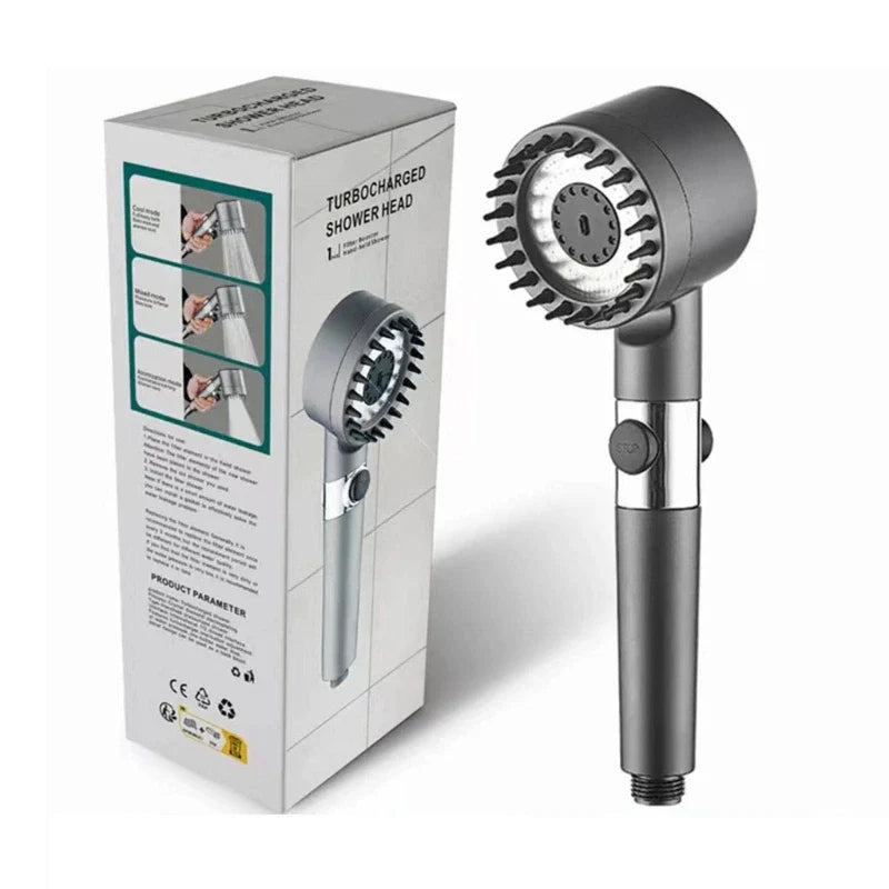 Borhe® Shower - 4 in 1 Hieronta ja Iho Kauneus Monitoiminen Suihkupäässä