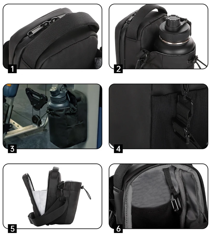 Icone™ MagneticBag: Pieni Vedenpitävä Magneettinen Kuntosalilaukku