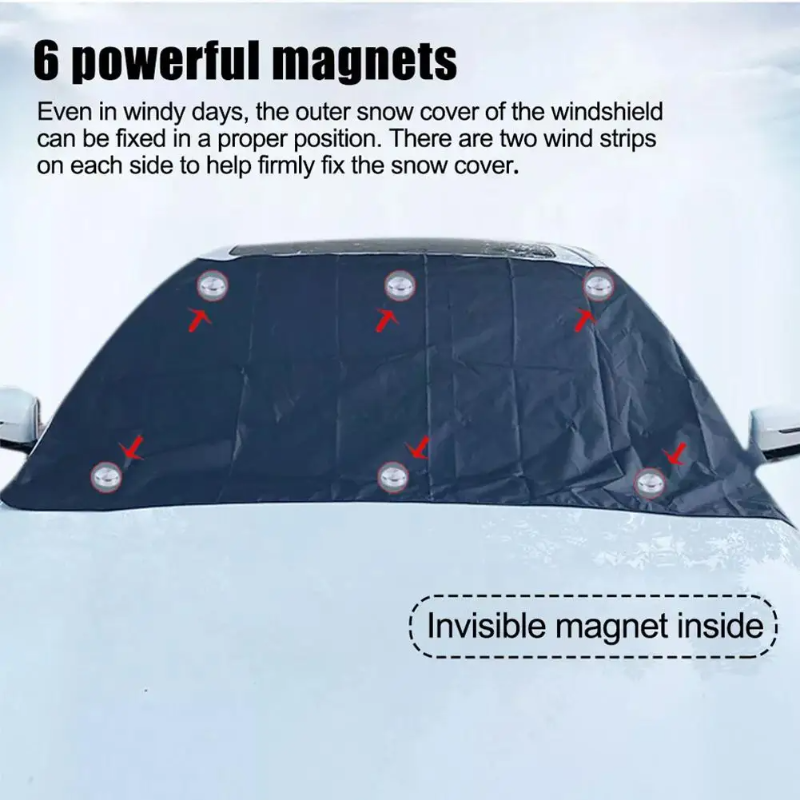CarCover - Kaikki Sää Magneettinen Auto Tuulilasin Kansi