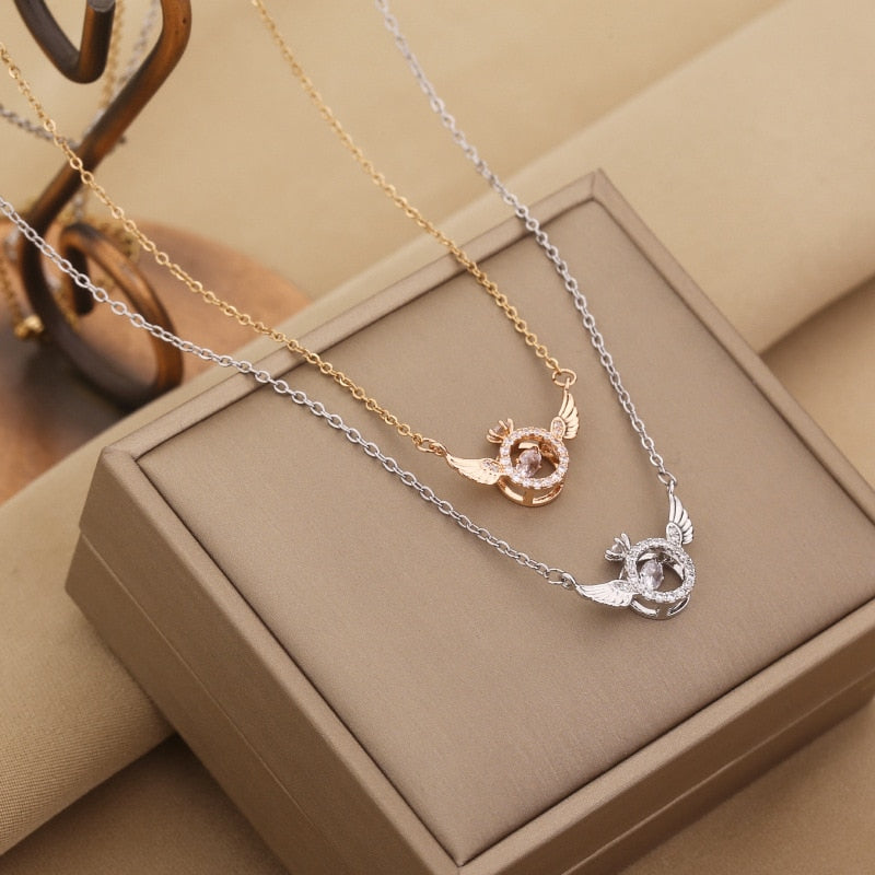 Jewelance™ - Enkelin Siivet Elegantti Kaulakoru
