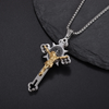 Jewelance™ CrossProtection 1+1 ILMAINEN: Hengellinen Suojaus Ristiriipus Kaulakoru Lahjapakkauksessa