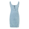 Icone™ DenimDress: Denim-Mekko, Jossa On Halki Ja Säädettävät Olkaimet