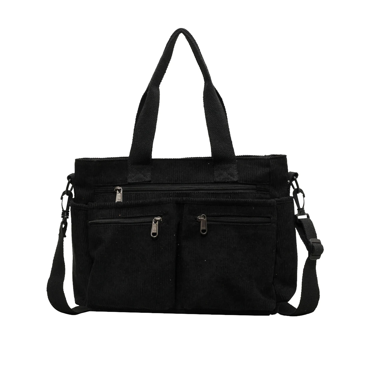 Icone™ CorduroyBag: Suuri Kapasiteetti Unisex Vintage Tyyli Corduroy Laukku
