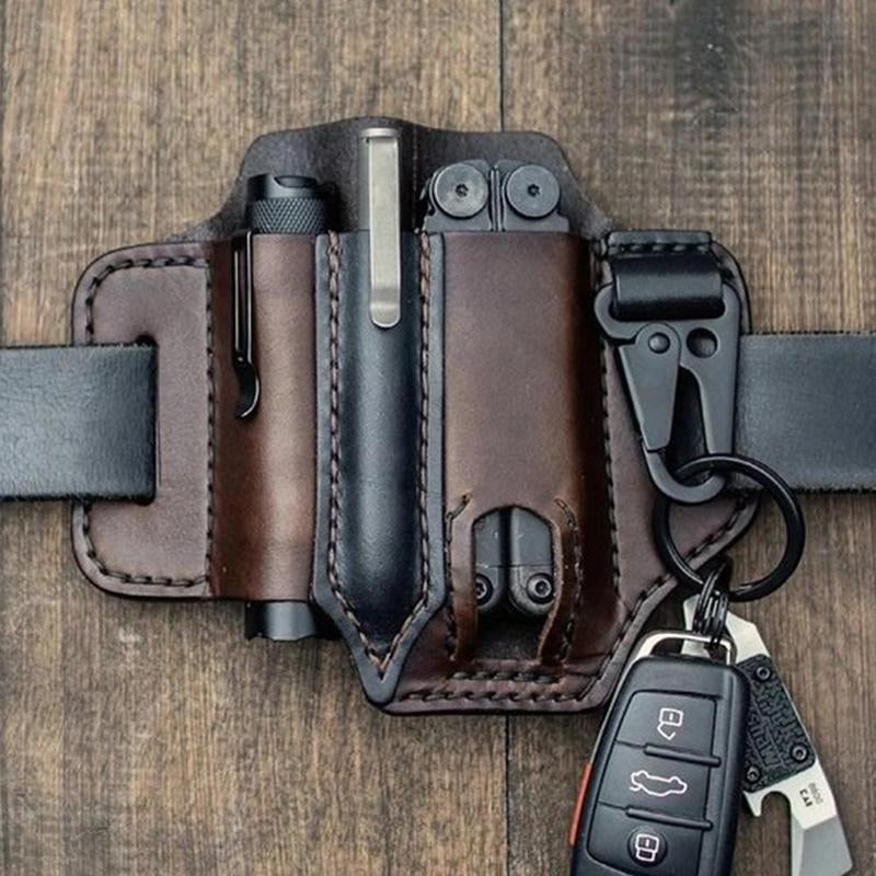 Icone™ BeltCover - Lehmänahka Taktinen Monikäyttöinen Vyö Kansi