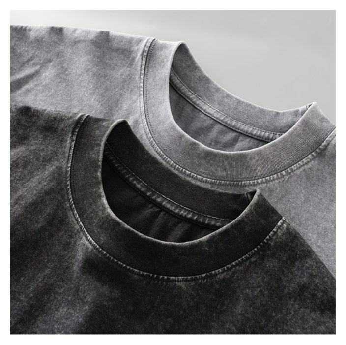 Icone™ ComfortShirt 1+1 ILMAINEN: Ensiluokkainen Mukava Väljä Istuva Pesty T-Paita