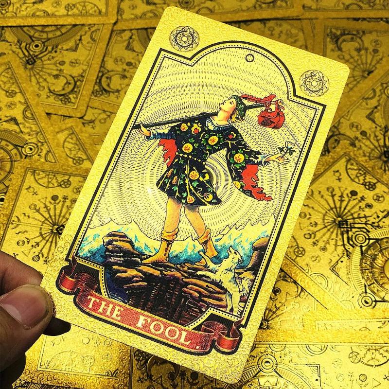 TarotCards - Mystiset Kultaiset Tarot Kortit