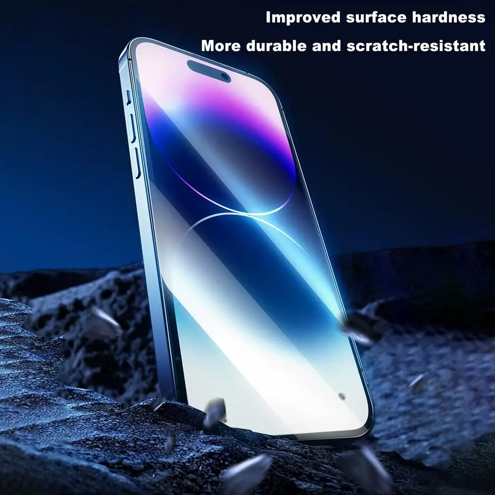 ScreenProtect 1+1 ILMAINEN: iPhone-Karkaistu Lasi HD-Näytönsuoja