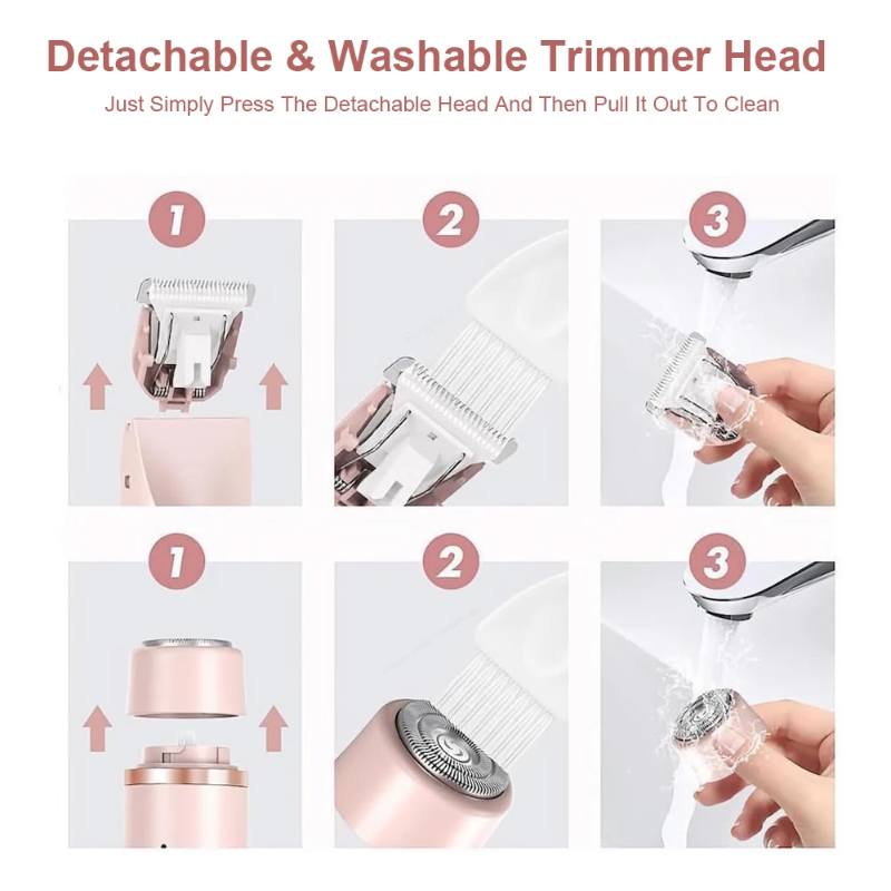 ProTrimmer - Naiset Dual Pää Tarkkuus Trimmeri