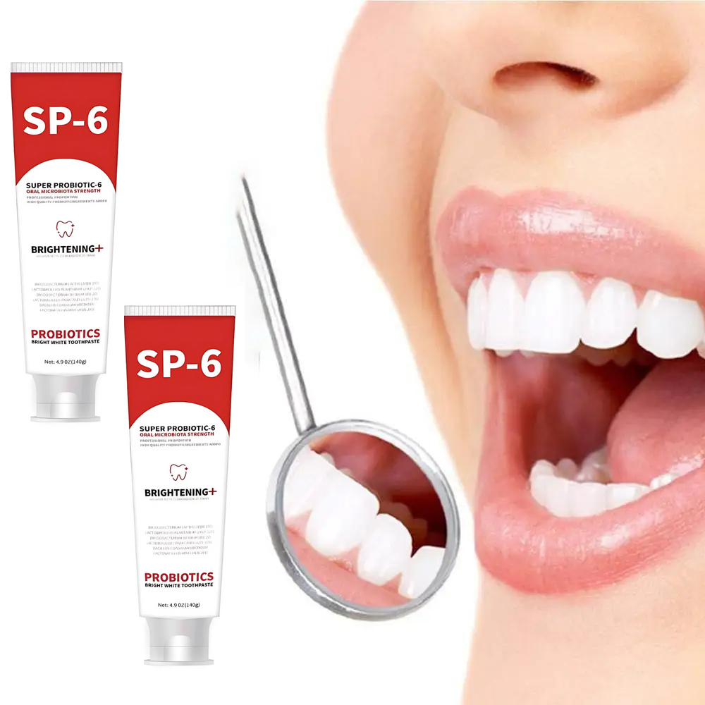 ProbioticToothpaste 1+1 ILMAISEKSI: Hellävarainen Valkaiseva Vahvistava Probioottinen Hammastahna