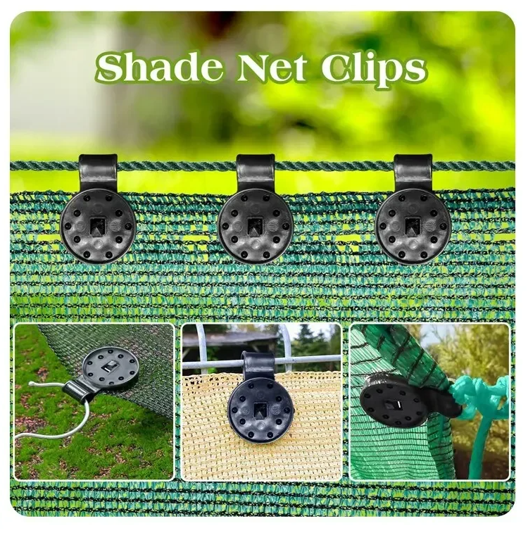 GlideHold® ShadeClips: Ulkona Teltta Ja Kangas Kestävä Leikkeet