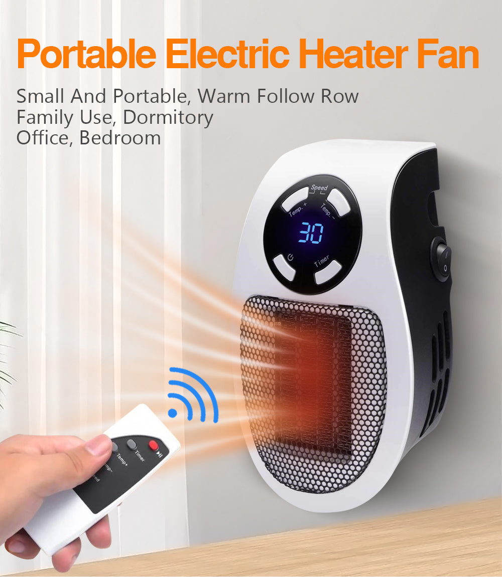HeaterFan - Kannettava Sähkölämmittimen Tuuletin