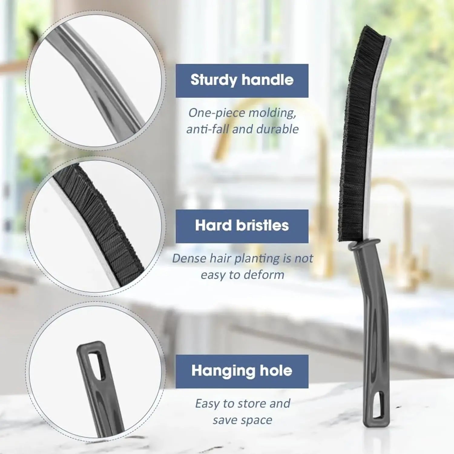 Cleaner Pro° EasyReach 2+1 ILMAINEN: Helppo Ulottuvuus Kulmiin Harja
